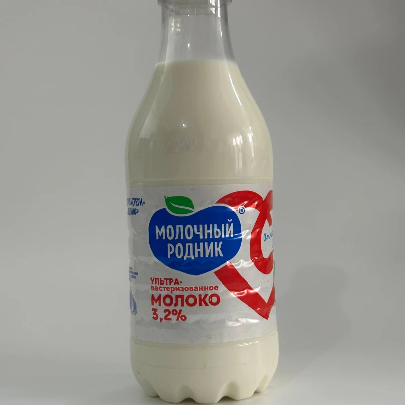 Заказать Молоко "Молочный родник" ПЭТ/бут 3,2% 0,9л с доставкой | Везу