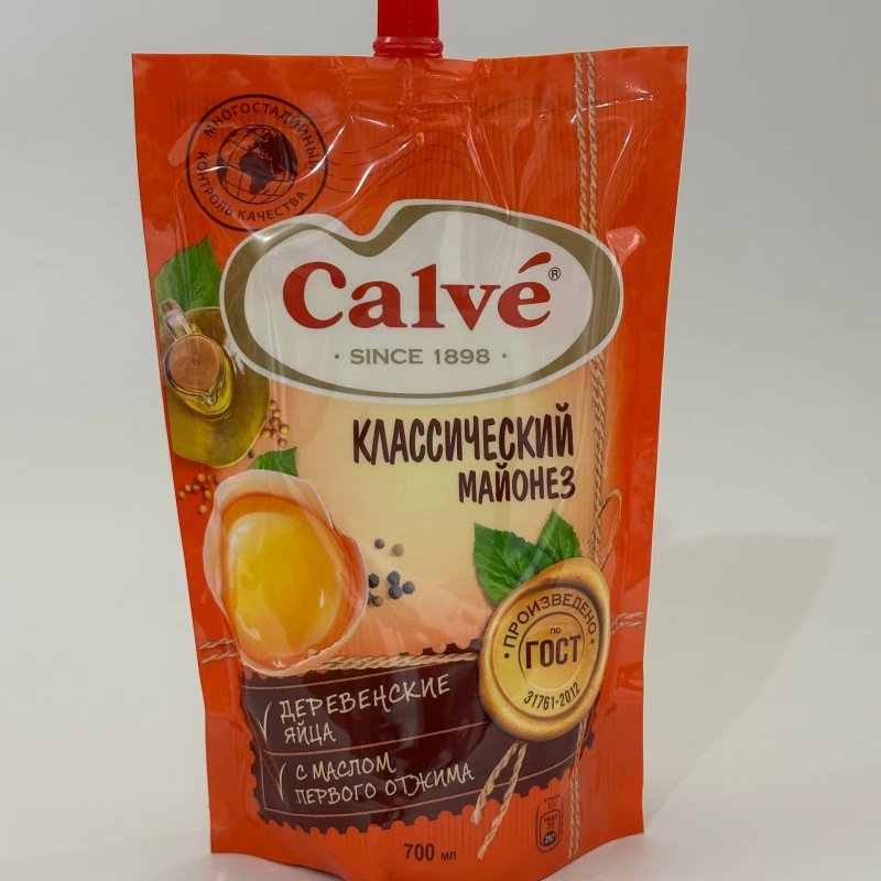 Заказать Майонез "Кальве" 50% 700 гр с доставкой | Везу